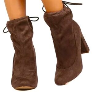 Forever 21 brown suede boots